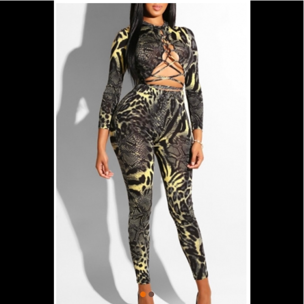 One piece jumpsuit